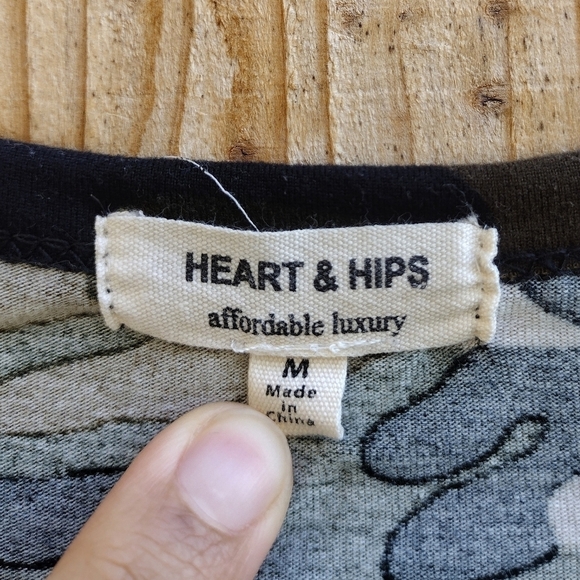 Heart & Hips - Camo Mesh Midi Dress - Picture 14 of 16